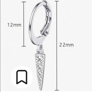 Pair of Silver Earrings